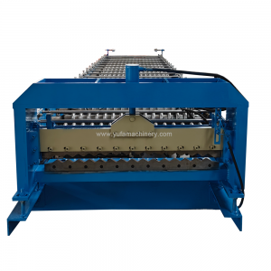 1220/1250mm width coil 1064 corrugated sheet roll forming machine