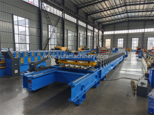 G550 FULL HARDNESS 40M/MIN 1000MM WIDTH ROOF PANEL ROLL FORMING MACHINE SERVO MOTOR SYSTEM