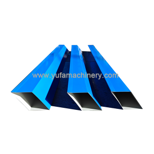 DIAMOND SHAPED METAL FENCE CLADDING WALL PANEL ROLL FORMING MACHINE