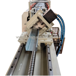 60M/MIN SERVO MOTOR DRIVE SYSTEM 75MM WIDTH C TRUSS CHANNEL ROLL FORMING MACHINE