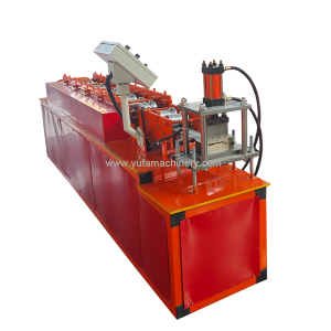 SHUTTER DOOR BOTTOM SLAT ROLL FORMING MACHINE