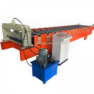 Corrugated roof tile wall panel roll forming machine