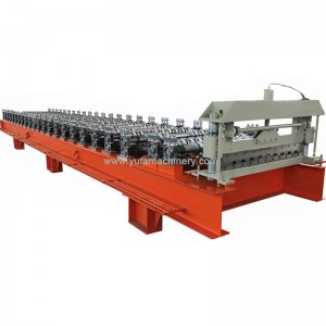 Steel trapezoidal type roofing tile wall panel roll forming machine
