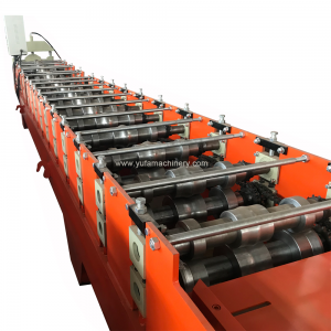 Steel ridge cap roll forming machine