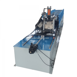 C and Omega channel in one light keel roll forming machine