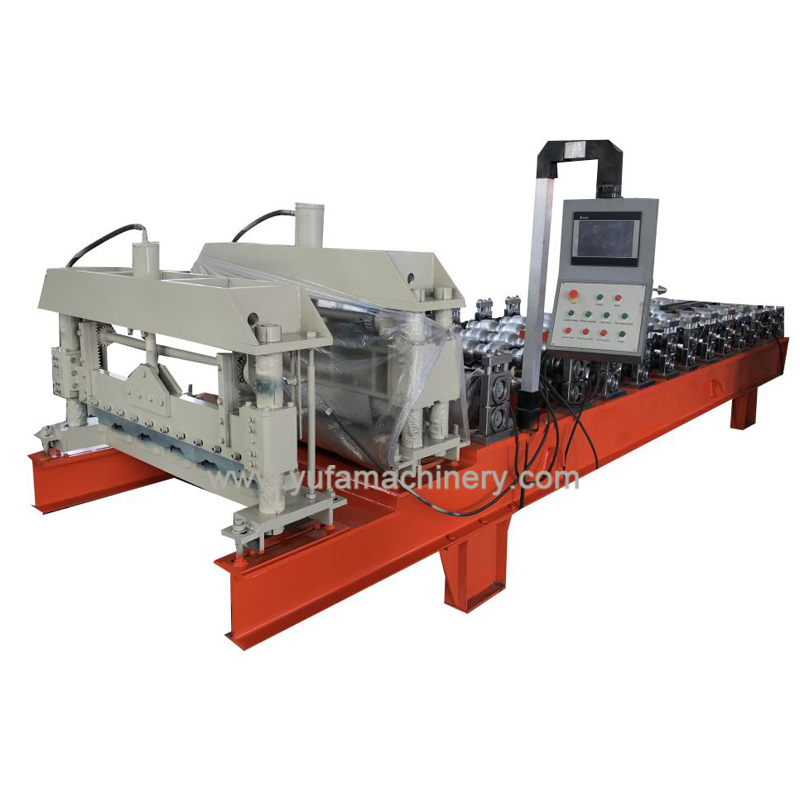 First order of glazed tile roll forming machine in 2020