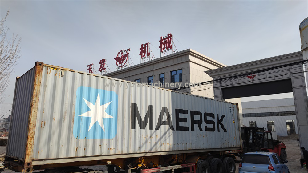 Export 1000mm bondek roll forming machine to Indonesia