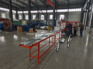 G550 HARDNESS C AND Z PURLIN ROLL FORMING MACHINE