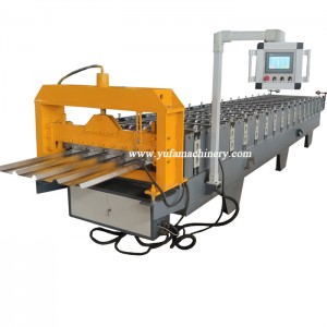 Sri Lanka remote control galvanized aluminum corrugated roofing making machine