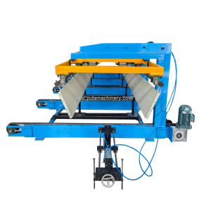 6m length automatic roof panel stacker