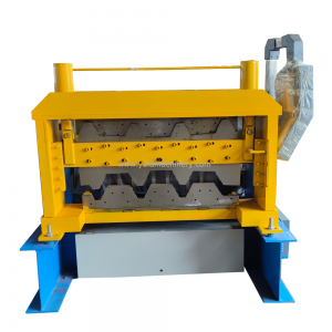 Double layer floor deck roll forming machine