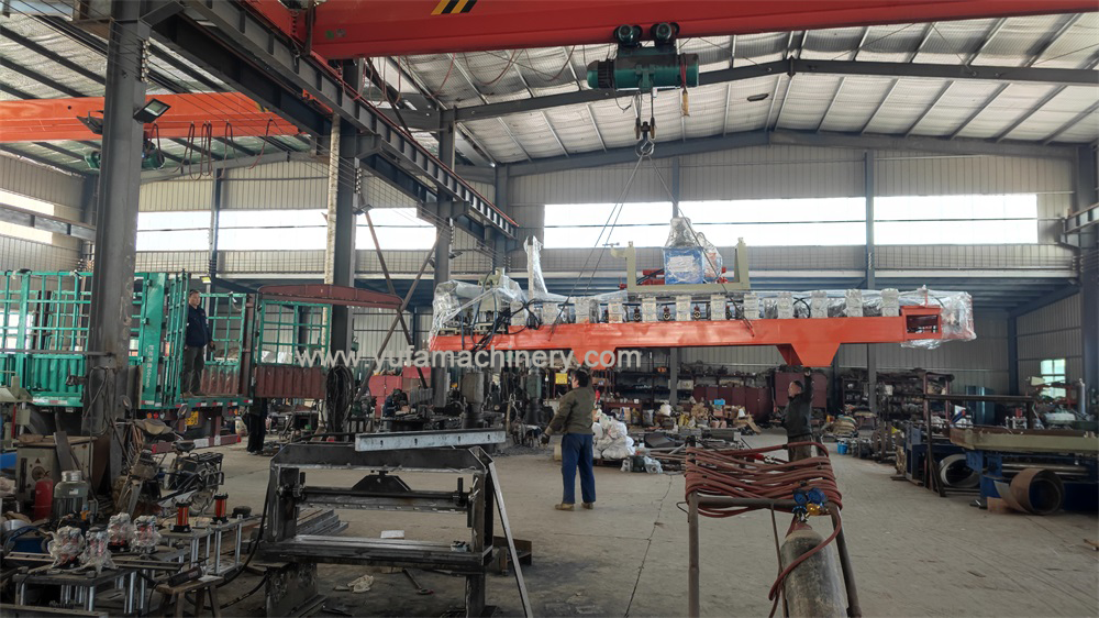 Export 3D adamante glazed roof tile roll forming machine to Kyrgyzstan