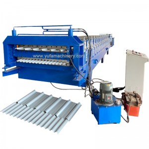 double layer metal roofing panel roll forming machine price