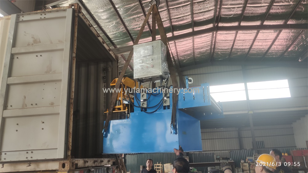 Export Cut to length roll forming machine/ridge cap and gutter roll forming machine to Azerbaijan