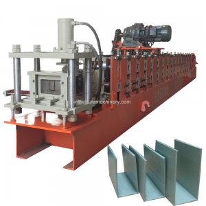 U purlin roll forming machine