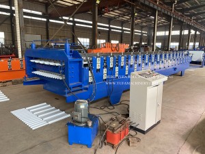 double layer metal roofing panel roll forming machine price