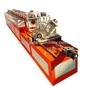C CHANNEL WITH HOLES SERVO MOTOR PANAMA CUSTOMIZED LIGHT KEEL ROLL FORMING MACHINE