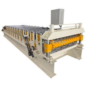 USA PBR AND PBU ROOF PANEL DOUBLE LAYER ROLL FORMING MACHINE