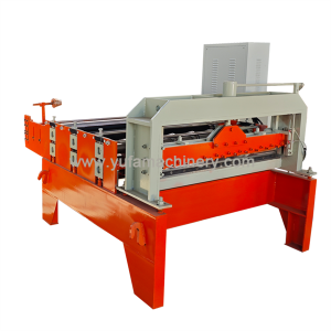 CHINA STANDARD SIMPLE METAL SHEET SLITTER AND CUT TO LENGTH ROLL FORMING MACHINE