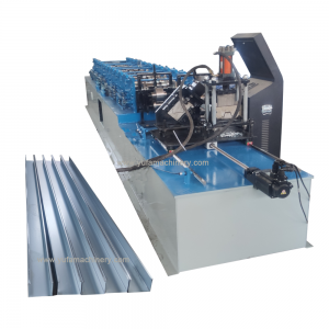 C and Omega channel in one light keel roll forming machine