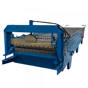 1220/1250mm width coil 1064 corrugated sheet roll forming machine