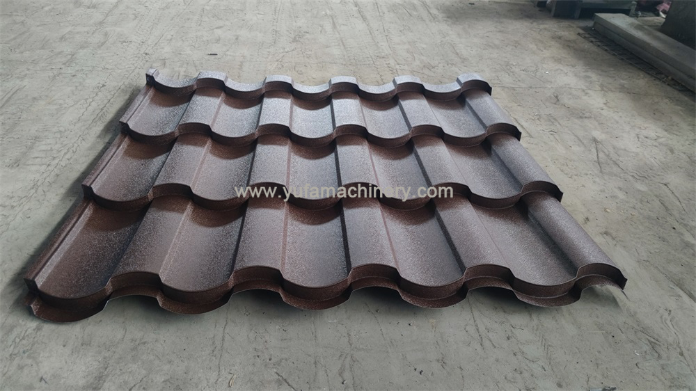 Export adamante type roof machine to Tajikistan