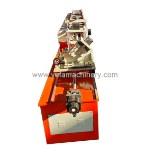 C CHANNEL WITH HOLES SERVO MOTOR PANAMA CUSTOMIZED LIGHT KEEL ROLL FORMING MACHINE