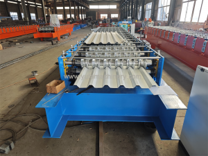 LIBYA 780 TYPE CUSTOMIZED METAL ROOF PANEL ROLL FORMING MACHINE