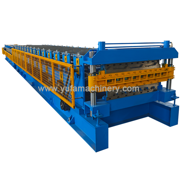 FLOOR DECK AND PBR METAL SHEET DOUBLE LAYER ROLL FORMING MACHINE Featured Image