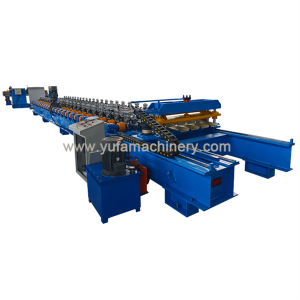G550 FULL HARDNESS 40M/MIN 1000MM WIDTH ROOF PANEL ROLL FORMING MACHINE SERVO MOTOR SYSTEM