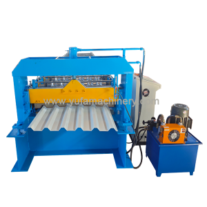 LIBYA 780 TYPE CUSTOMIZED METAL ROOF PANEL ROLL FORMING MACHINE