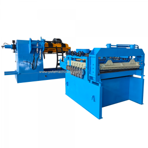 1500mm width 1-3.5mm thickness steel cut to pieces roll forming machine
