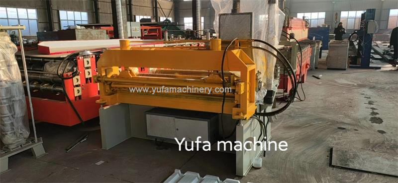 Export cut to length roll forming machine to Italy
