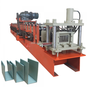 U purlin roll forming machine