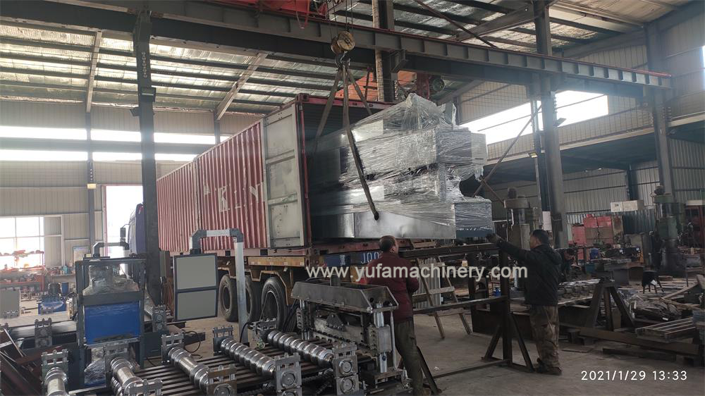 Export light keel roll forming machines to Algeria