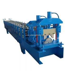 Popular ridge cap roll forming machine