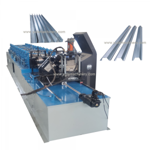 C and Omega channel in one light keel roll forming machine